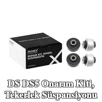 RIDEX Onarım kiti, tekerlek süspansiyonu Ön aks her iki taraf, vida seti olmadan — DS Ds5