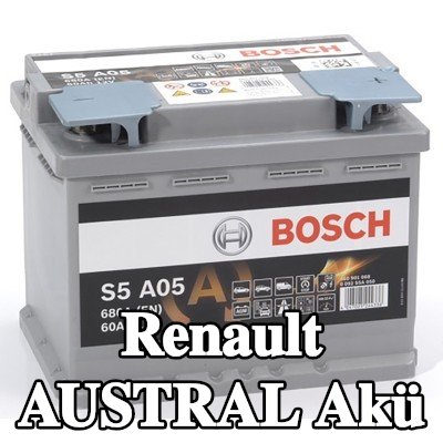 BOSCH Akü S5, A05 — Renault Austral