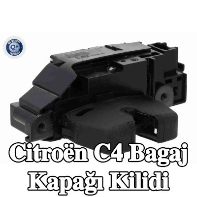 VEMO Arka kapak kilidi Orta, Araç Bagaj Kapağı, iç — 2012 Citroën C4