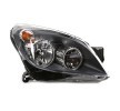 HELLA Far Sağ, H1, H21W, H7, H7/H1, W5W, far seviyeleme motorlu, ampuller olmadan, Gösterge Rengi: şeffaf — 2004 Opel Astra (8)