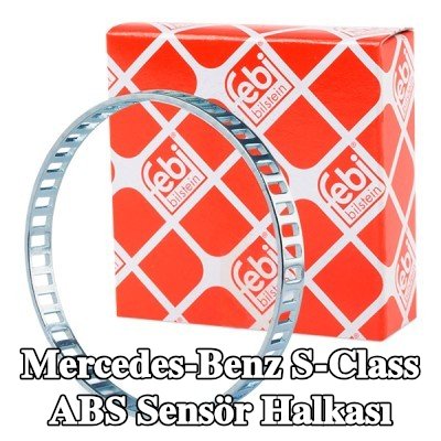FEBI BILSTEIN ABS sensörü halkası Arka Aks Sol, Arka Aks Sağ — 2002 Mercedes-Benz S-Class
