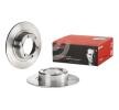 BREMBO Fren diski Prime, Outer Diameter: 244mm, düz — Citroën 2cv (2)