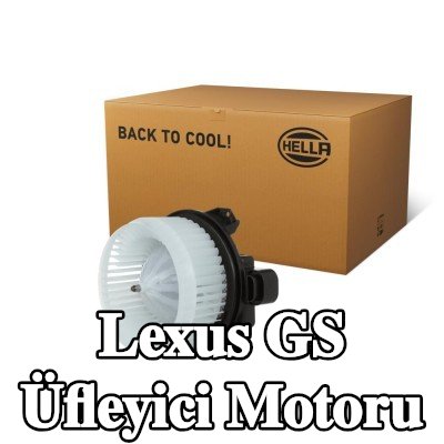 HELLA Üfleyici motoru 12V — 2011 Lexus Gs
