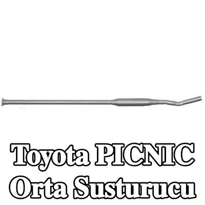 VEGAZ Orta susturucu Merkez, 2060mm — Toyota Picnic