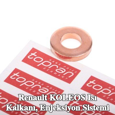 TOPRAN Isı Kalkanı, enjeksiyon sistemi — Renault Koleos
