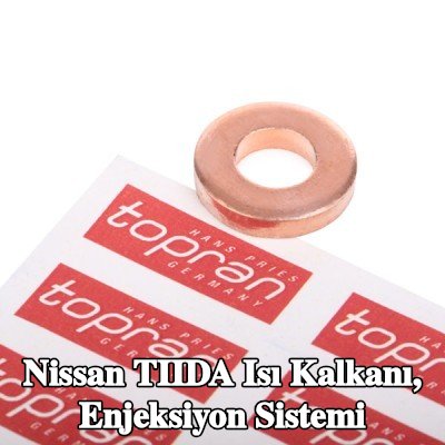 TOPRAN Isı Kalkanı, enjeksiyon sistemi — 2012 Nissan Tiida