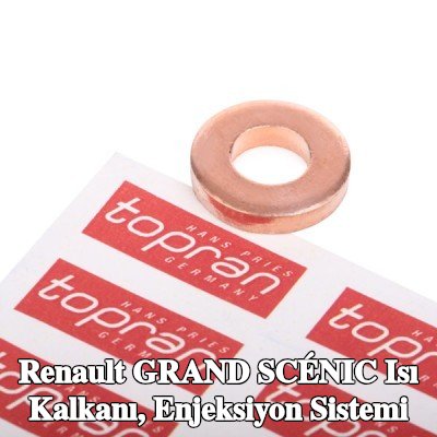 TOPRAN Isı Kalkanı, enjeksiyon sistemi — 2012 Renault Grand Scénic