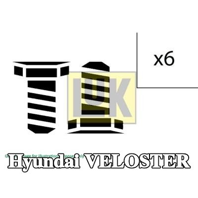 LuK مجموعة براغي، دولاب الموازنة — 2011 Hyundai Veloster