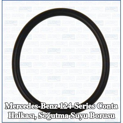 AJUSA Conta halkası, soğutma suyu borusu Termostat — Mercedes-Benz 124-Series