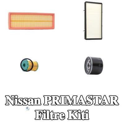 RIDEX Filtre kiti — Nissan Primastar