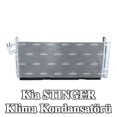 NRF Kurutuculu klima kondansatörü, conta halkası ile, azot dolgulu — Kia Stinger