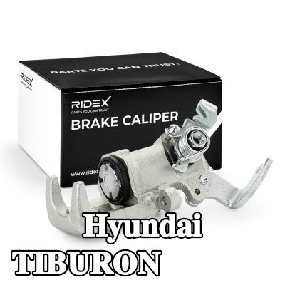 RIDEX مكابح المحور الخلفي, المحور الخلفي الأيسر, بدون حامل — Hyundai Tiburon
