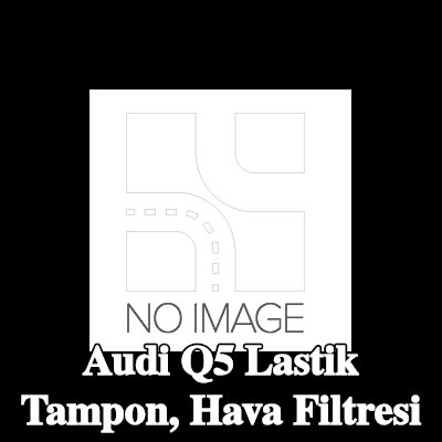 3RG Lastik tampon, hava filtresi — Audi Q5