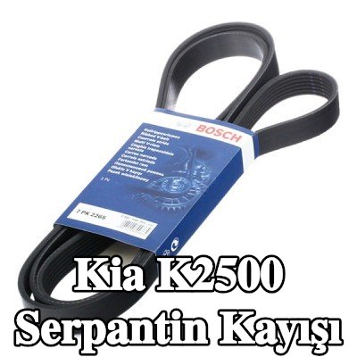 BOSCH Serpantin kayışı 2265mm, Number of ribs: 7 — Kia K2500
