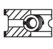 MAHLE Piston Segman Kiti — 1995 Renault Clio (3)