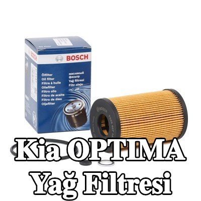BOSCH Contalı/sızdırmazlık elemanlı yağ filtresi — 2012 Kia Optima