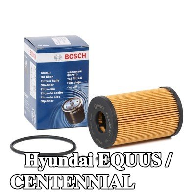 BOSCH فلتر الزيت مع حشوات/أختام — Hyundai Equus / Centennial