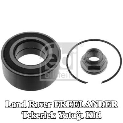 FEBI BILSTEIN Entegre manyetik sensör halkası ile tekerlek yatağı kiti, tutma halkası, aks somunu ile — 2000 Land Rover Freelander
