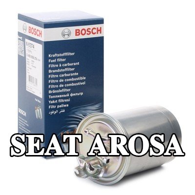 BOSCH مرشح الوقود — 1997 SEAT Arosa