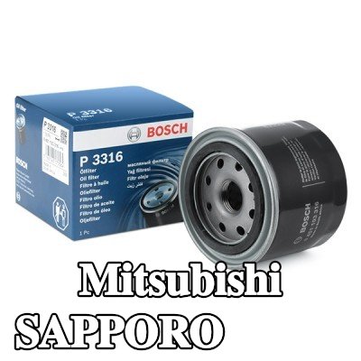 BOSCH فلتر الزيت مع صمام واحد مانع للرجوع — Mitsubishi Sapporo