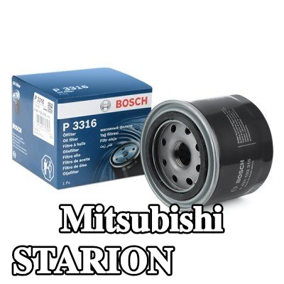 BOSCH فلتر الزيت مع صمام واحد مانع للرجوع — Mitsubishi Starion