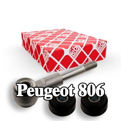FEBI BILSTEIN وصلة قضيب مانع الانقلاب OE Turbo NEW, المحور الأمامي — Peugeot 806