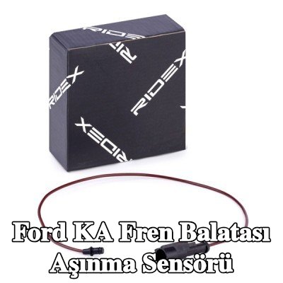 RIDEX Ön aks fren balatası aşınma sensörü, 475mm — Ford Ka