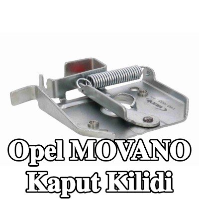 VAICO Kaput Kilidi Ön — Opel Movano