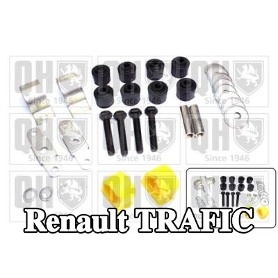 QUINTON HAZELL طقم إصلاح, جلبة قضيب مانع الانقلاب مع مواد التثبيت, Premium Kit+ — 2000 Renault Trafic