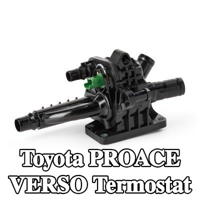 FEBI BILSTEIN Termostat 83°C, contalı/sızdırmaz, sıcaklık sensörlü — 2016 Toyota Proace Verso
