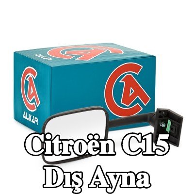 ALKAR Sol yan ayna, Sağ, Manuel — Citroën C15