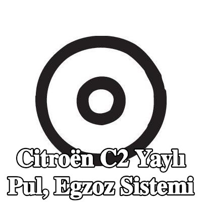 BOSAL Yaylı pul, egzoz sistemi — Citroën C2
