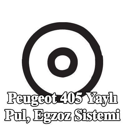 BOSAL Yaylı pul, egzoz sistemi — Peugeot 405