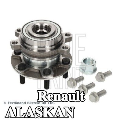 BLUE PRINT محور العجلة المحور الأمامي الأيسر, المحور الأمامي الأيمن, مع مستشعر ABS مدمج, مع صواميل — Renault Alaskan