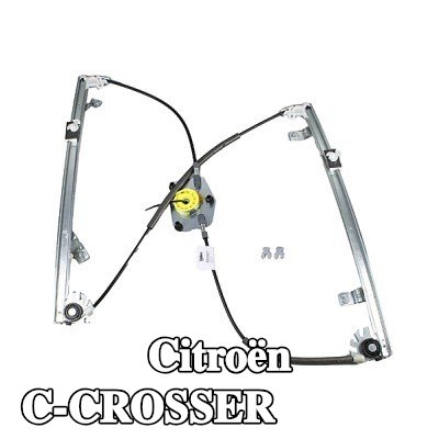 METZGER مُحرك النوافذ الأمامي الأيمن, كهربائي, بدون محرك كهربائي — Citroën C-crosser