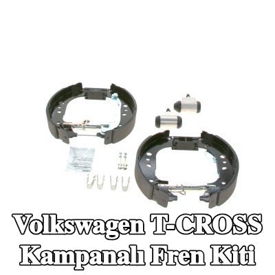 BOSCH Aksesuarları dahil tambur fren kiti, tekerlek fren silindiri ile — Volkswagen T-cross