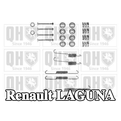 QUINTON HAZELL طقم تركيب أحذية الفرامل — Renault Laguna