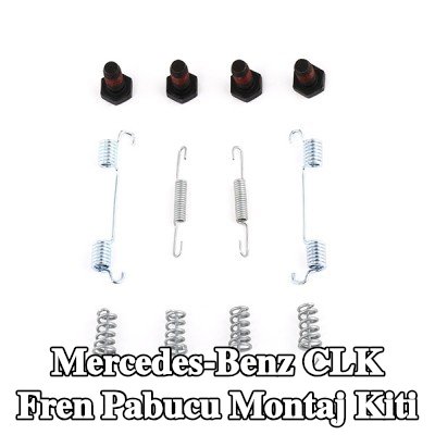 BOSCH Fren pabucu montaj kiti — 2000 Mercedes-Benz Clk