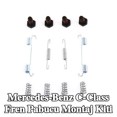 BOSCH Fren pabucu montaj kiti — 2000 Mercedes-Benz C-Class