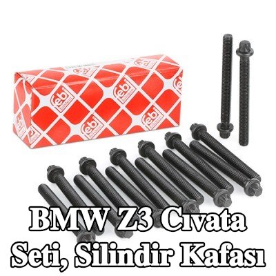 FEBI BILSTEIN Cıvata Kiti, silindir kafası 107mm — 2000 BMW Z3