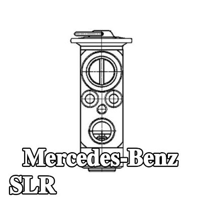 MAHLE صمام تمدد تكييف الهواء — Mercedes-Benz Slr