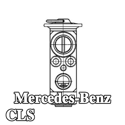 MAHLE صمام تمدد تكييف الهواء — 2004 Mercedes-Benz Cls