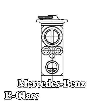 MAHLE صمام تمدد تكييف الهواء — 2004 Mercedes-Benz E-Class