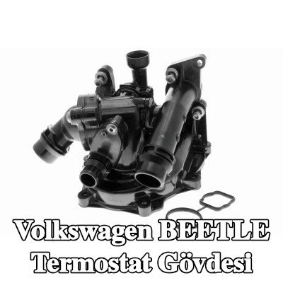 VEMO Conta/sızdırmazlık elemanı ile termostat muhafazası, termostatlı, Q+, orijinal ekipman üreticisi kalitesi — Volkswagen Beetle
