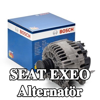 BOSCH Alternatör 140A — SEAT Exeo