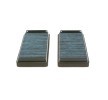 BOSCH Polen filtresi FILTER+, Aktif Karbon Filtresi, Particulate filter (PM 2.5), anti-alerjik etkiye sahip, antibakteriyel etkiye sahip — 2002 Mercedes-Benz S-Class (8)