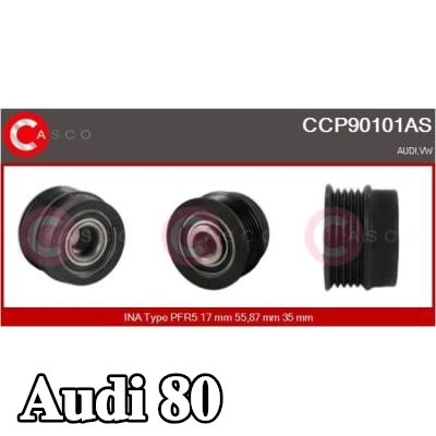 CASCO بكرة، المولد — Audi 80