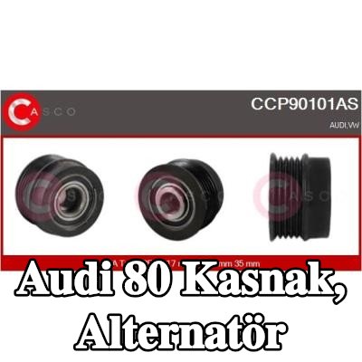 CASCO Kasnak, alternatör — Audi 80