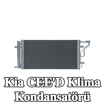 MAHLE Cıvata/vida ile klima kondansatörü, kurutuculu — Kia Cee'd