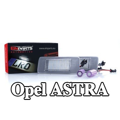 EINPARTS مصباح لوحة الترخيص — 2015 Opel Astra